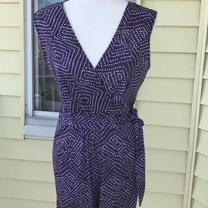 NEW muted plum with dots jumpsuit